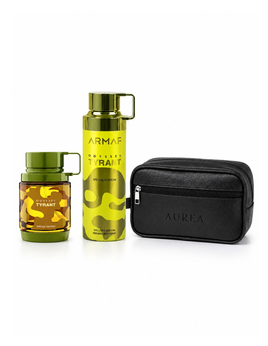 Kit Eau de parfum Odyssey Tyrant + Body para Hombre