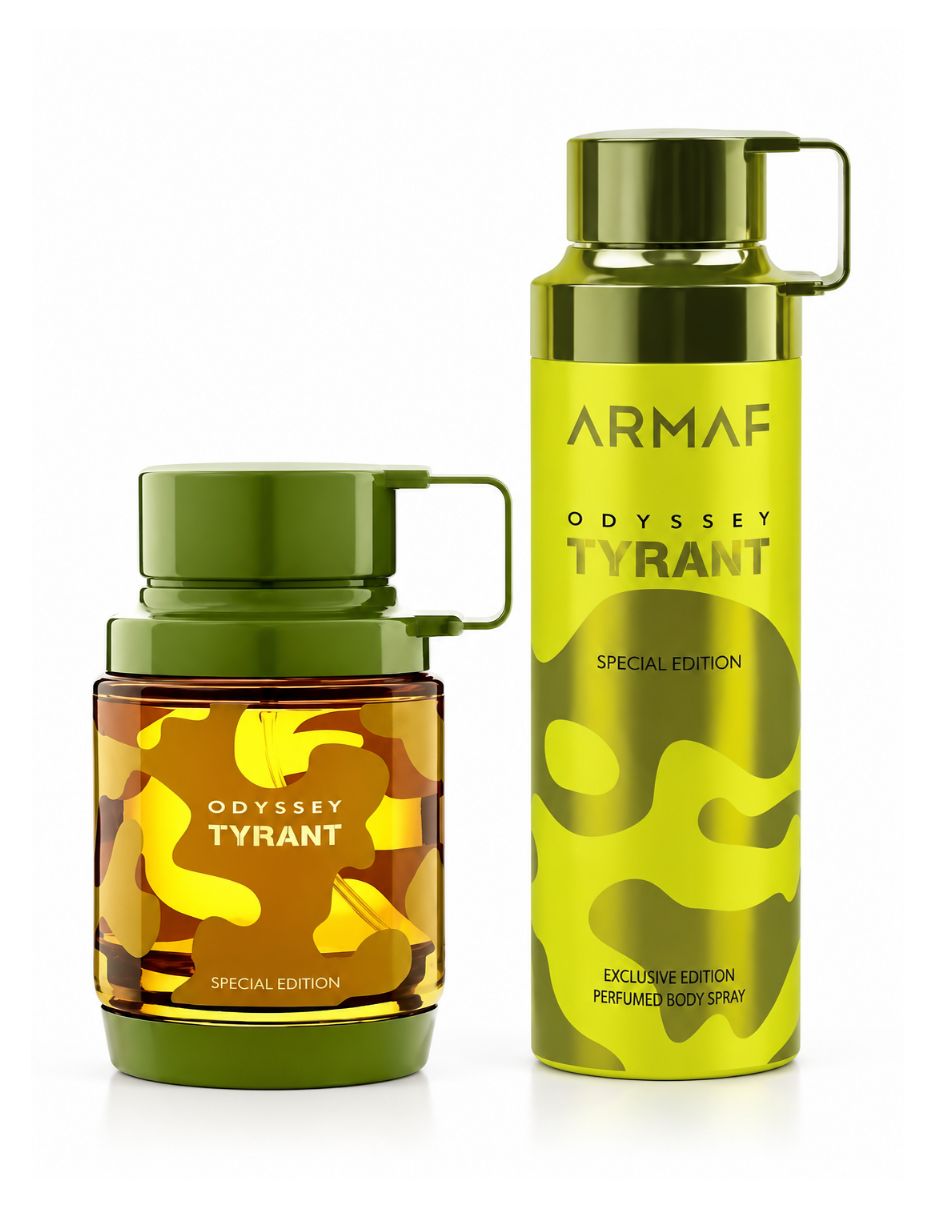 Kit Eau de parfum Odyssey Tyrant + Body para Hombre