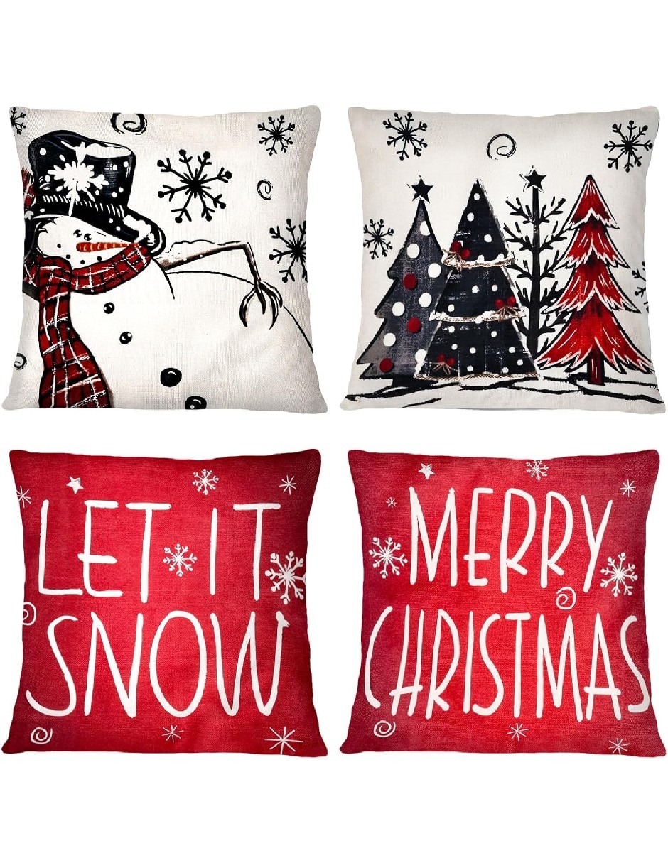 Set funda cojín navidad Set funda cojín navidad