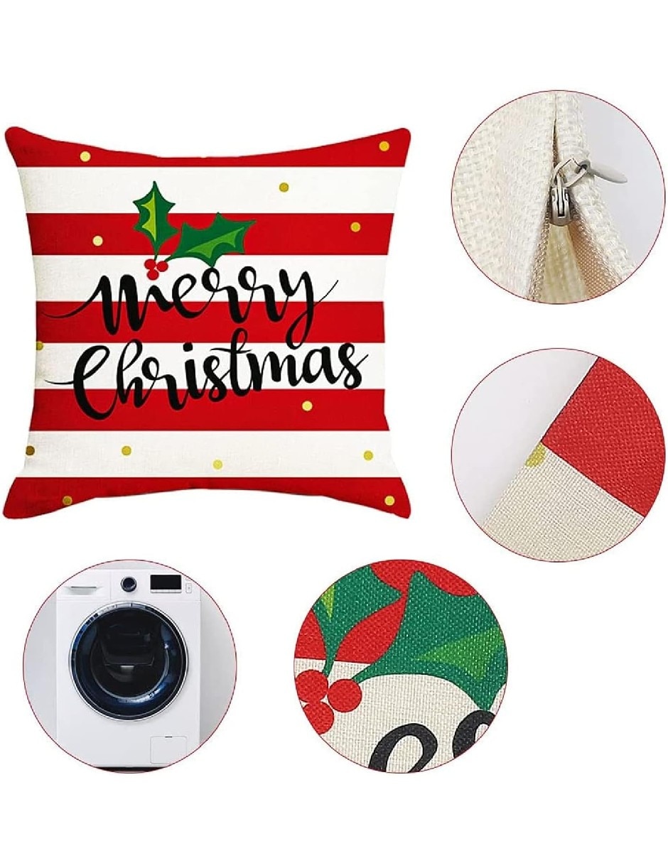 Set funda cojín navidad 2