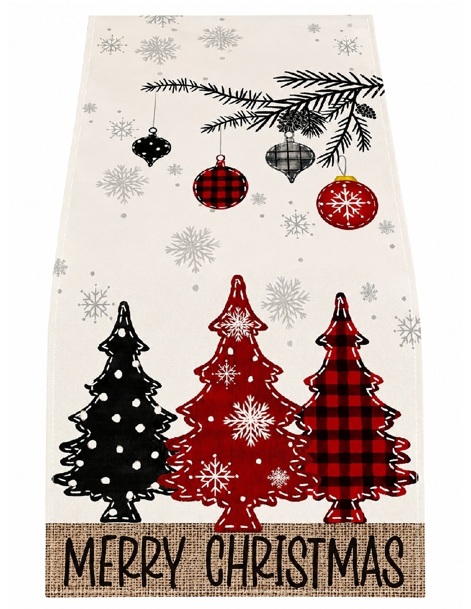 Camino mesa rectangular navidad Camino mesa rectangular navidad