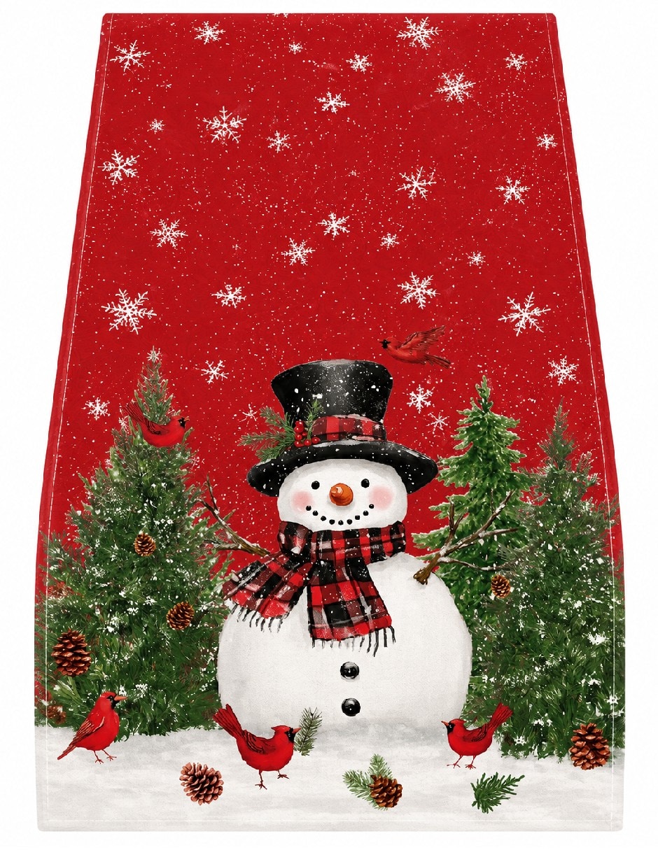 Camino mesa rectangular navidad Camino mesa rectangular navidad