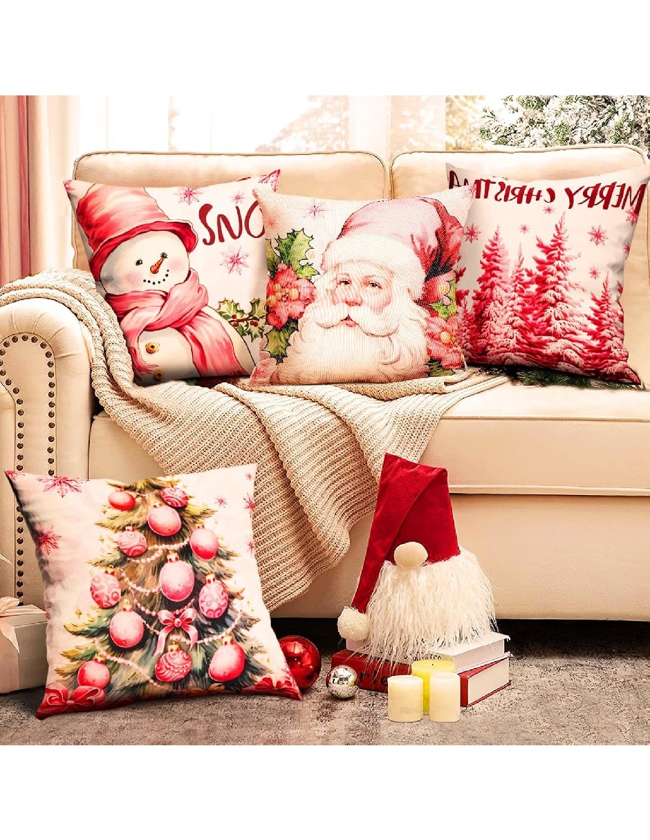 Set funda cojín navidad 3