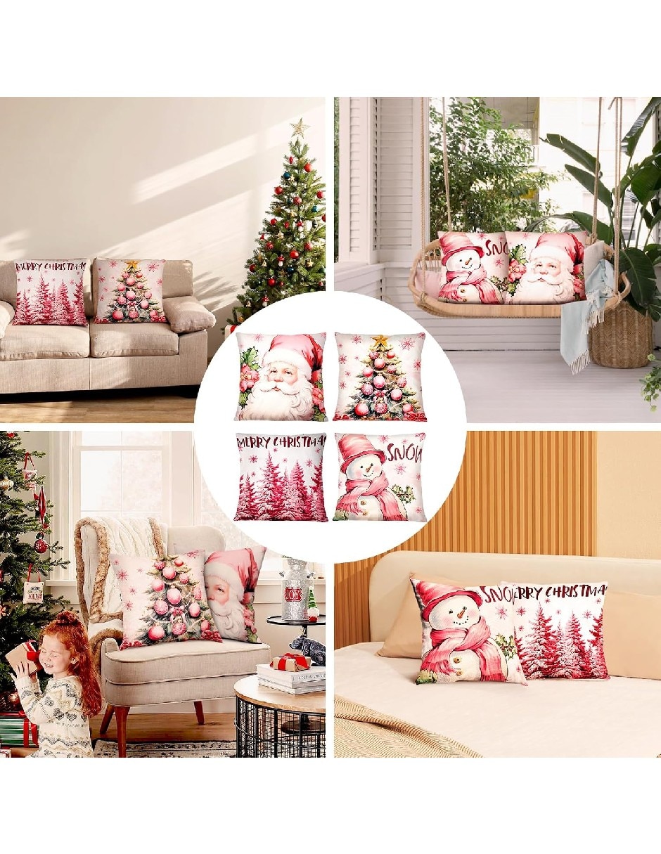 Set funda cojín navidad 2