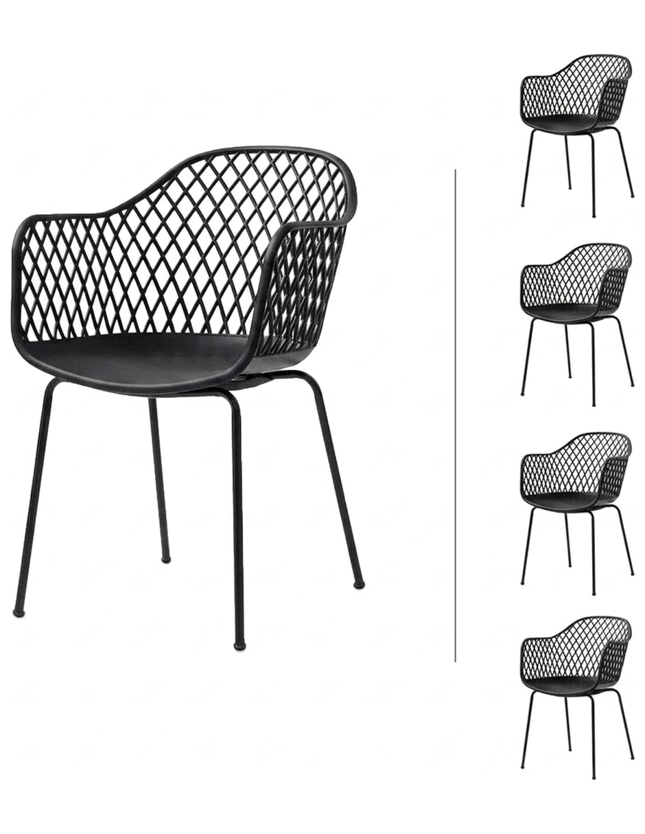 Set de sillas 4 piezas kamari 3