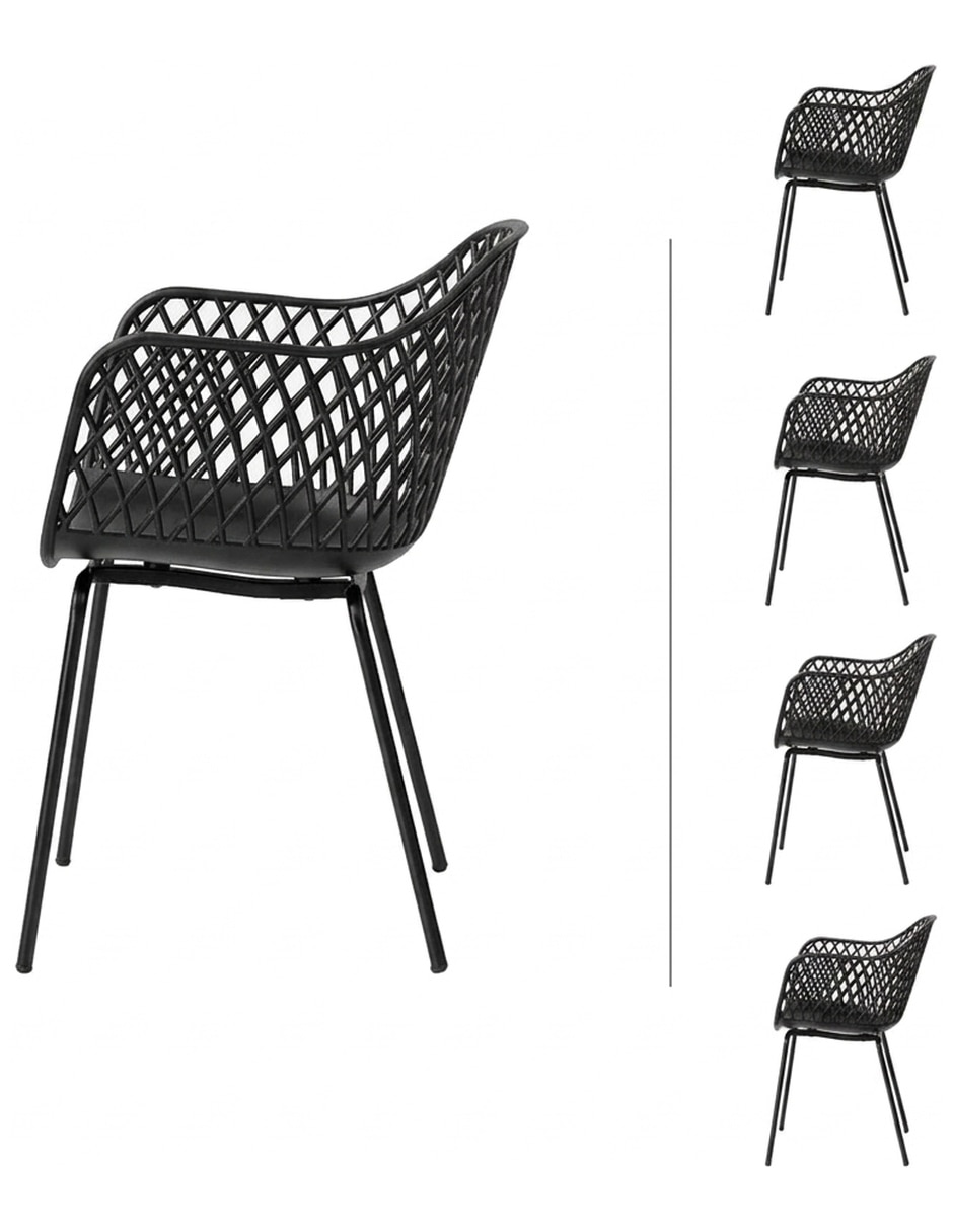 Set de sillas 4 piezas kamari 9