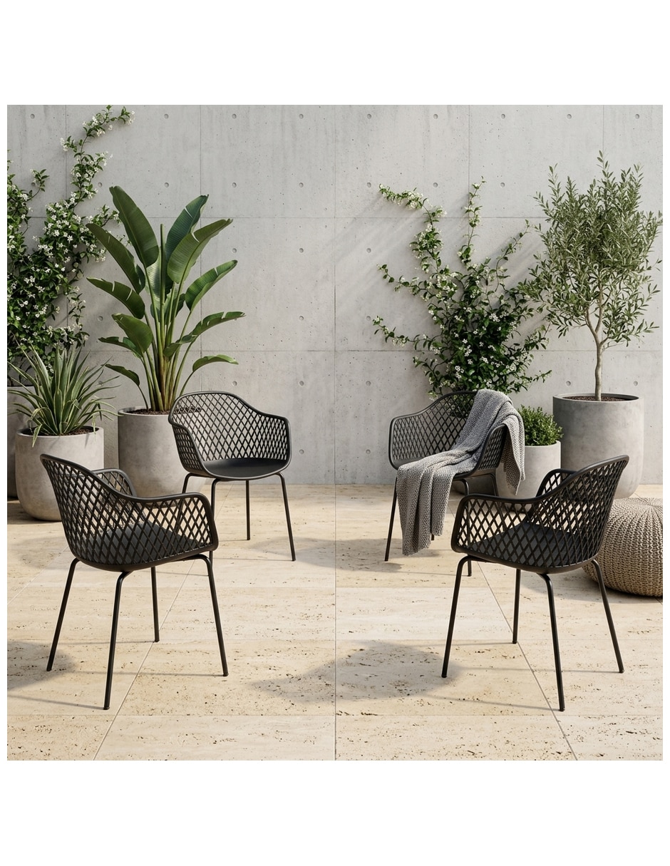 Set de sillas 4 piezas kamari 7