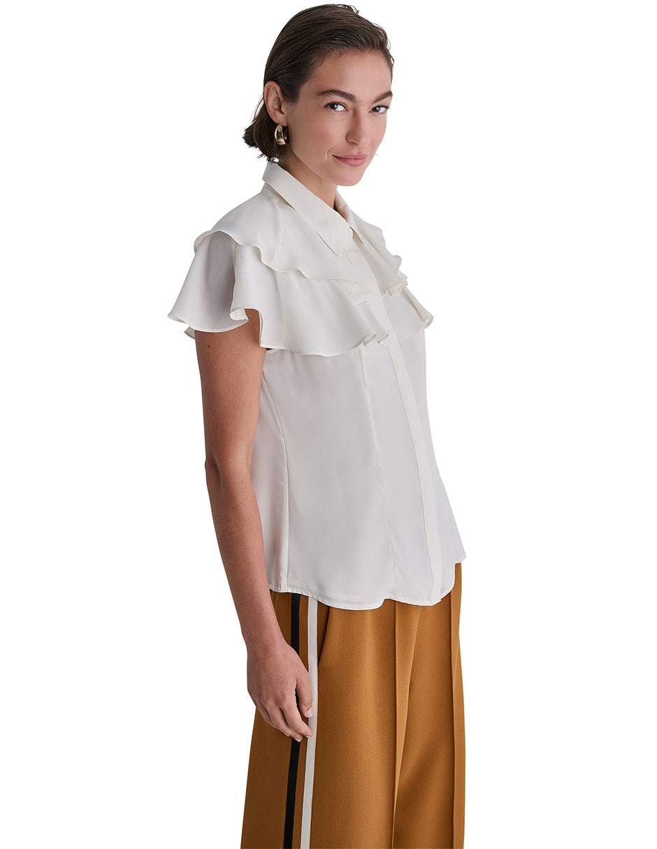 Blusa manga corta para mujer 6