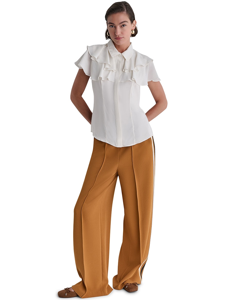 Blusa manga corta para mujer 5