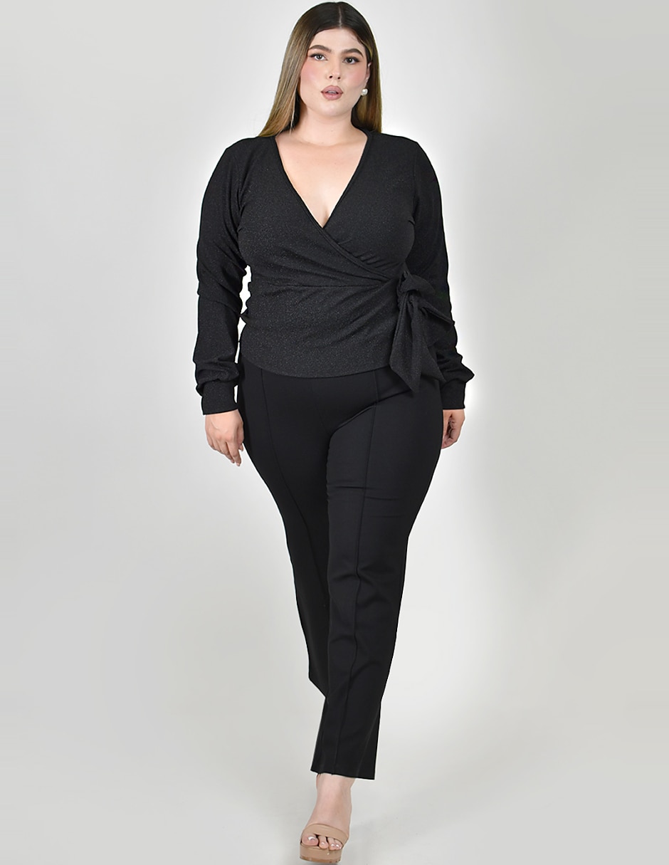 Blusa manga larga para mujer 5