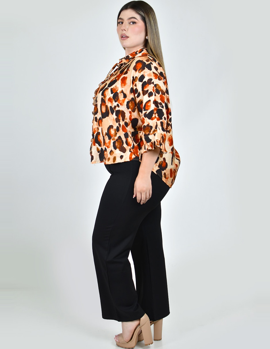Blusa manga 3/4 para mujer 5