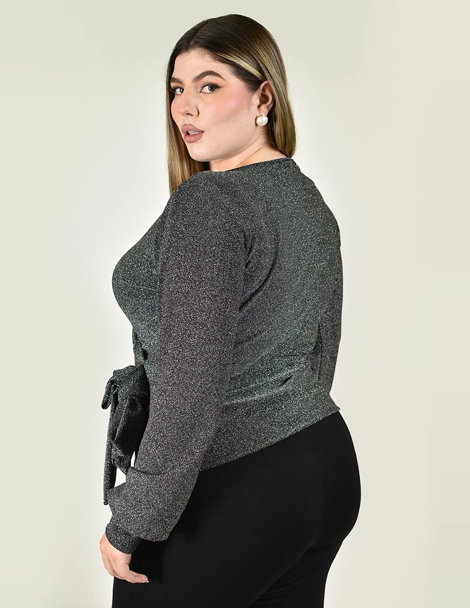 Blusa manga larga para mujer 3