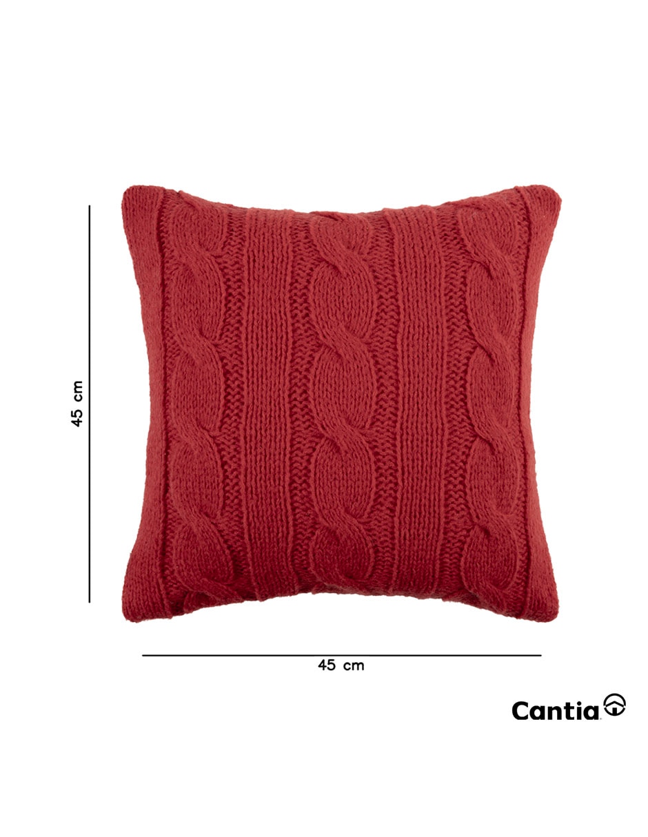 Cojín decorativo candle navidad 5