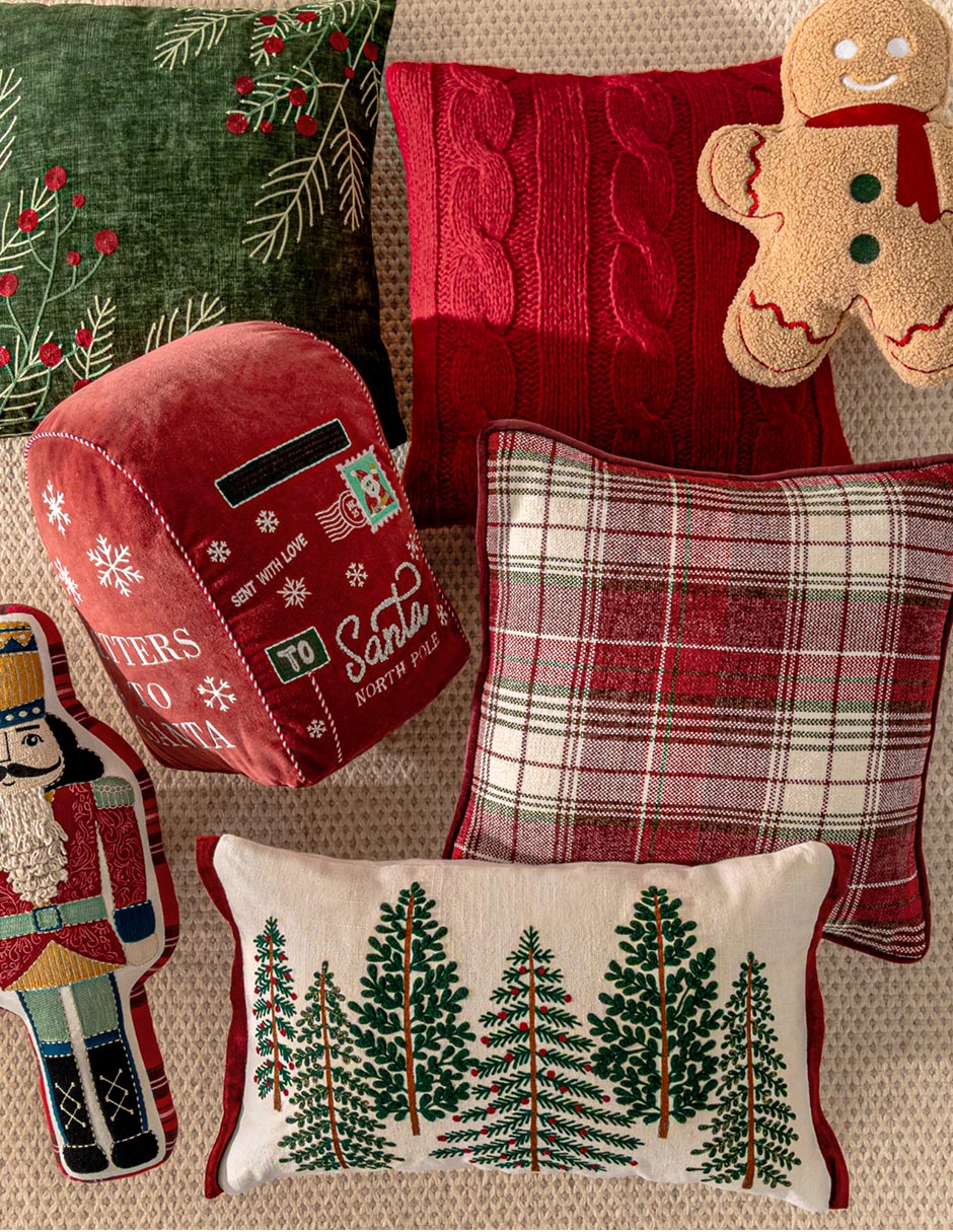 Cojín decorativo frost navidad 5