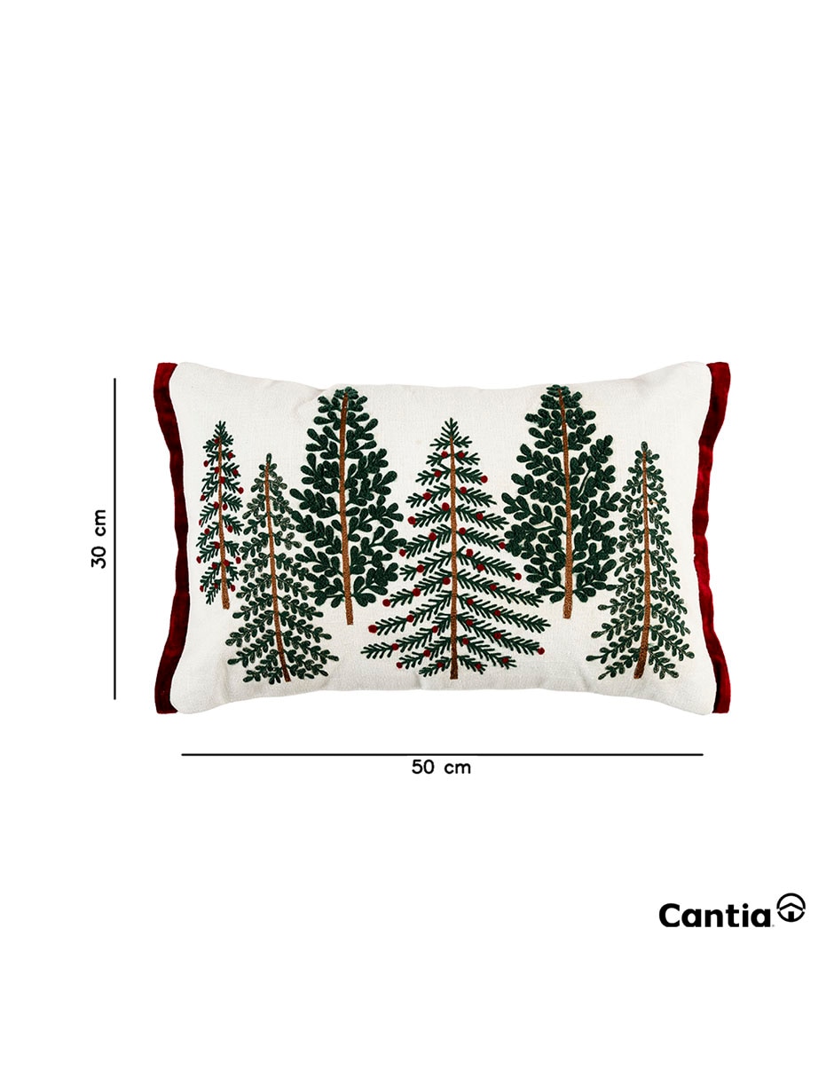 Cojín decorativo frost navidad 6