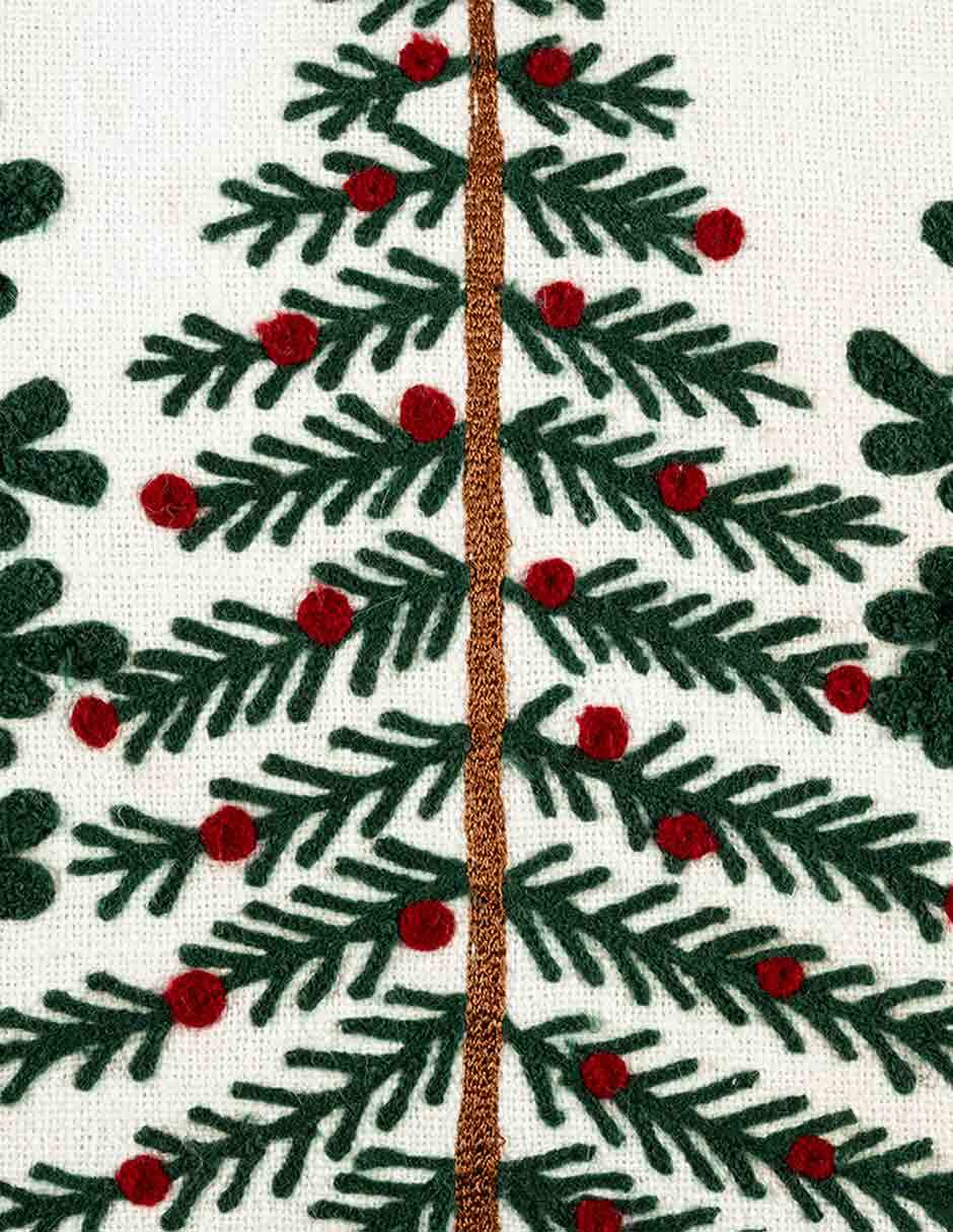 Cojín decorativo frost navidad