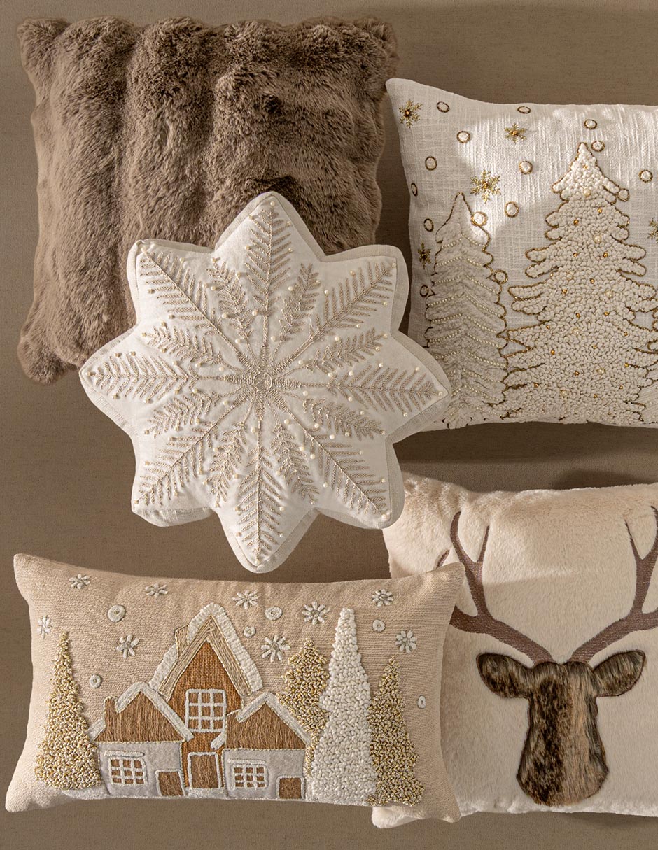 Cojín decorativo deep woods navidad