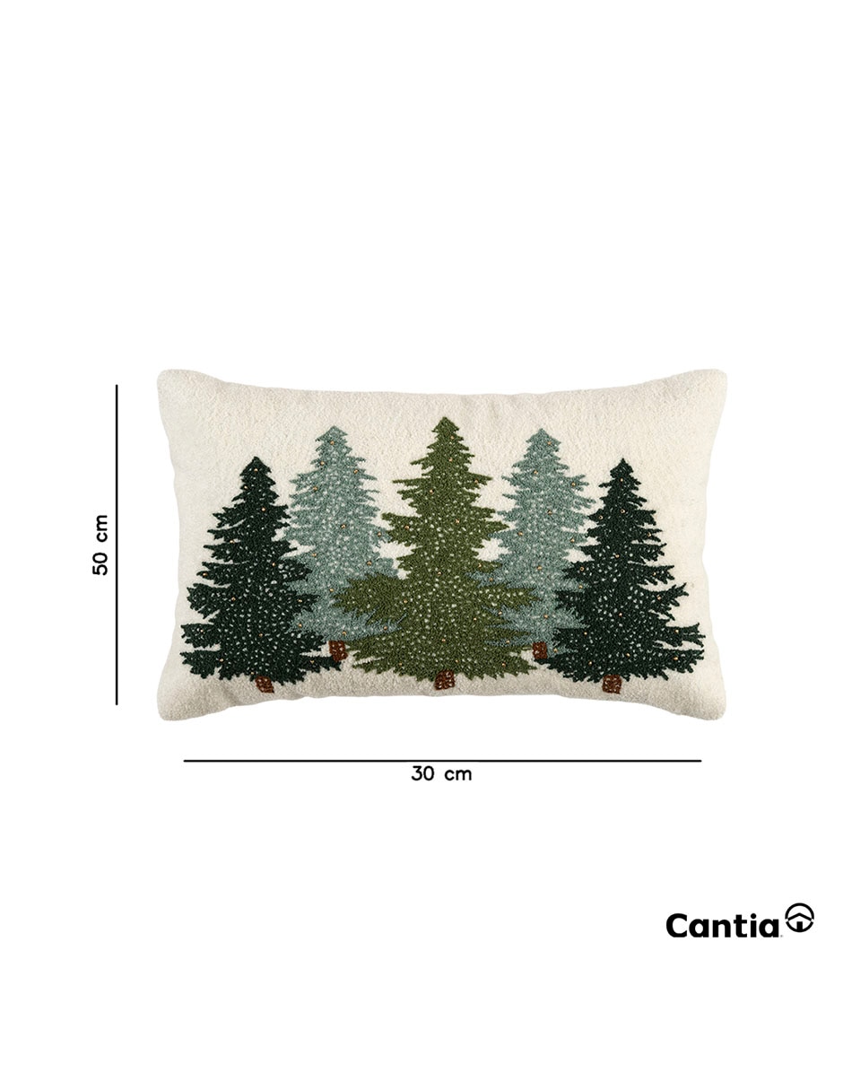 Cojín decorativo forest navidad 6