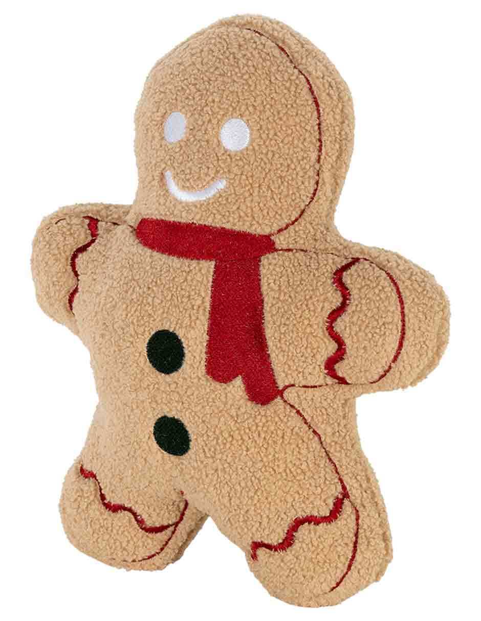 Cojín decorativo galleta de jenjibre navidad