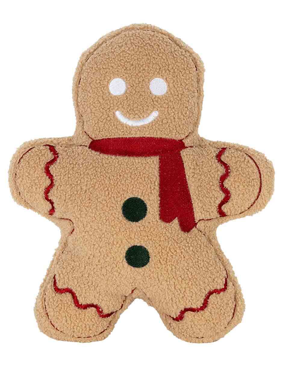 Cojín decorativo galleta de jenjibre navidad