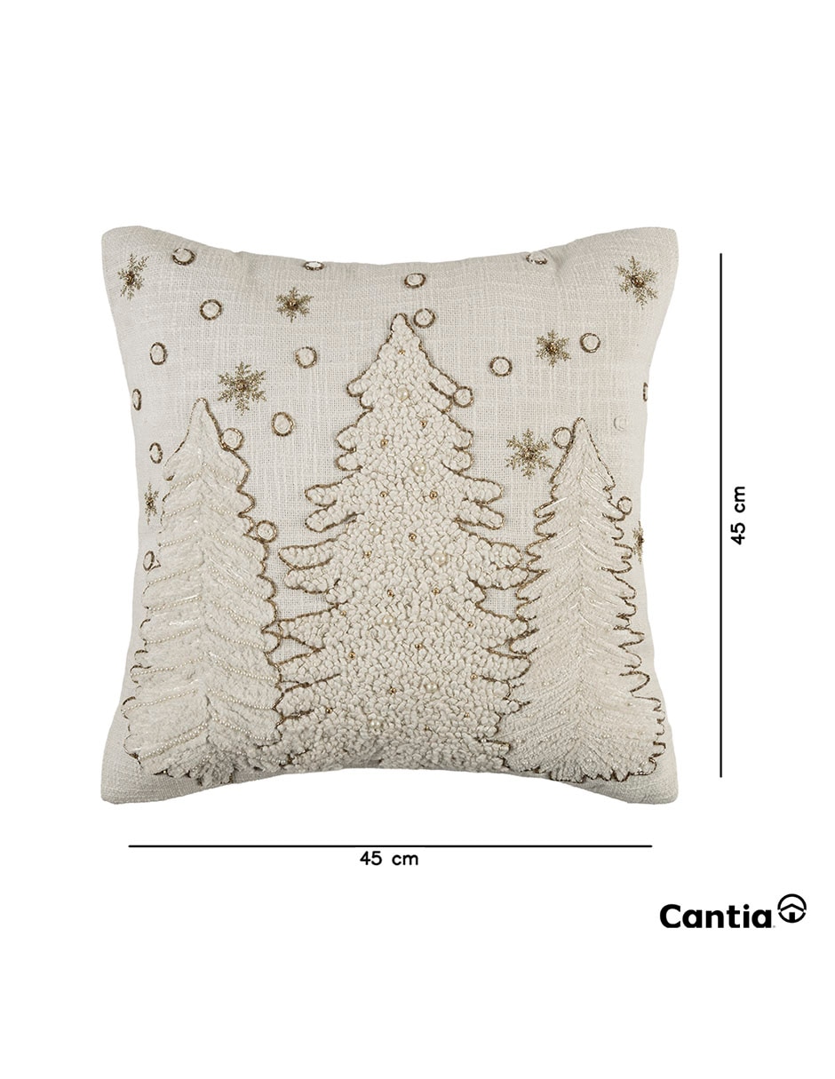 Cojín decorativo forest feast navidad 5