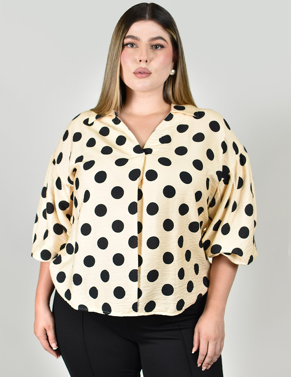 Blusa manga al codo para mujer Blusa manga al codo para mujer