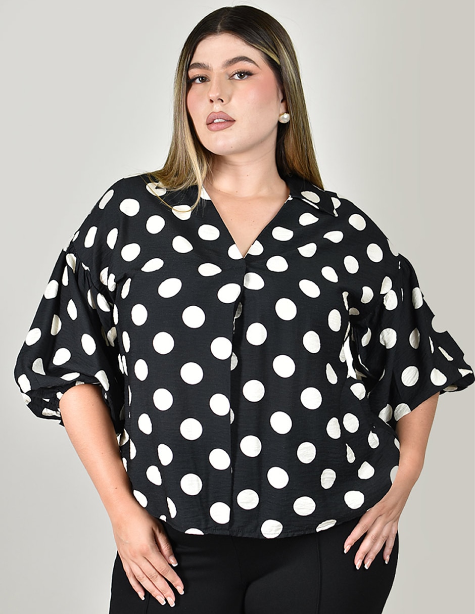 Blusa manga al codo para mujer Blusa manga al codo para mujer