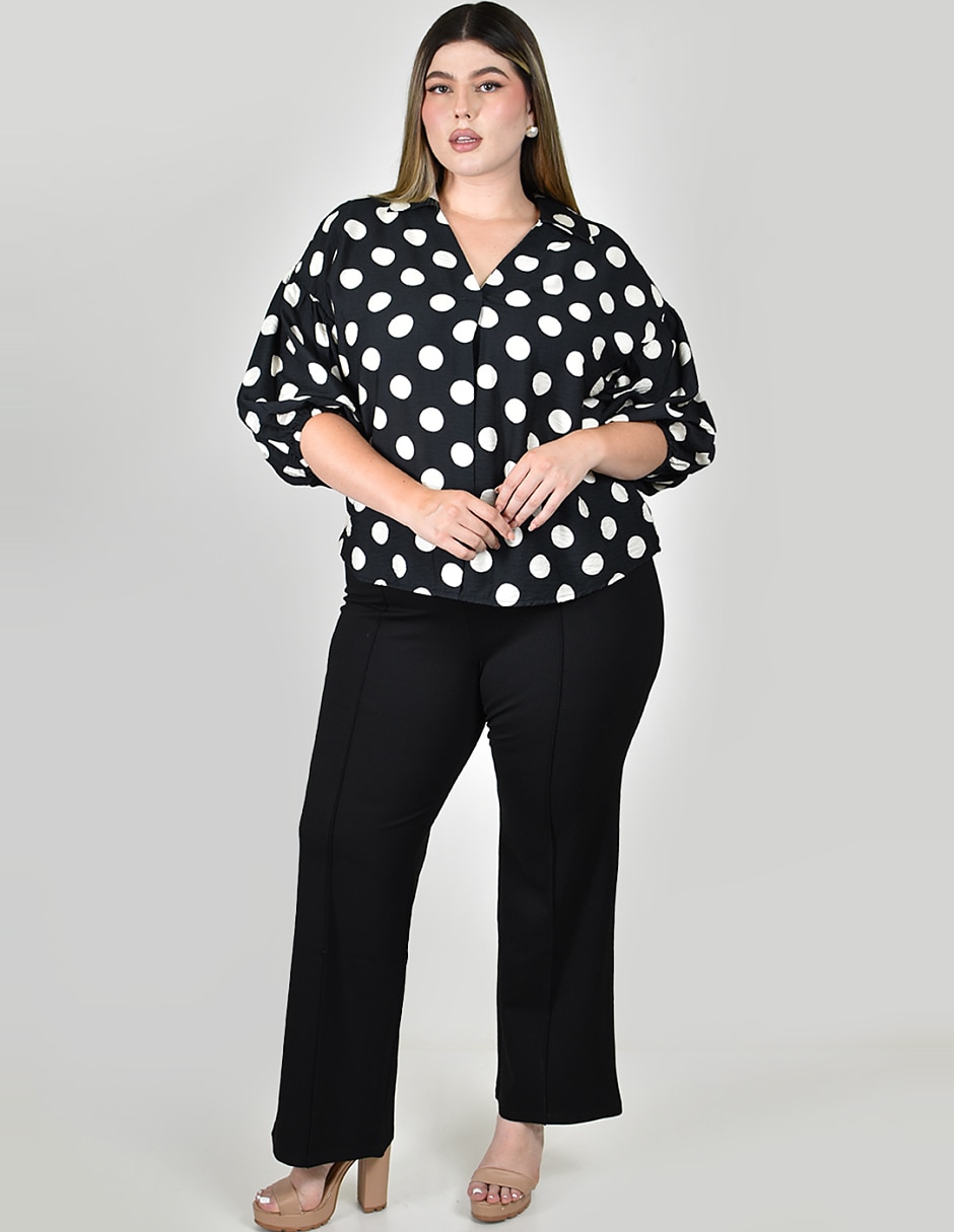 Blusa manga al codo para mujer 2