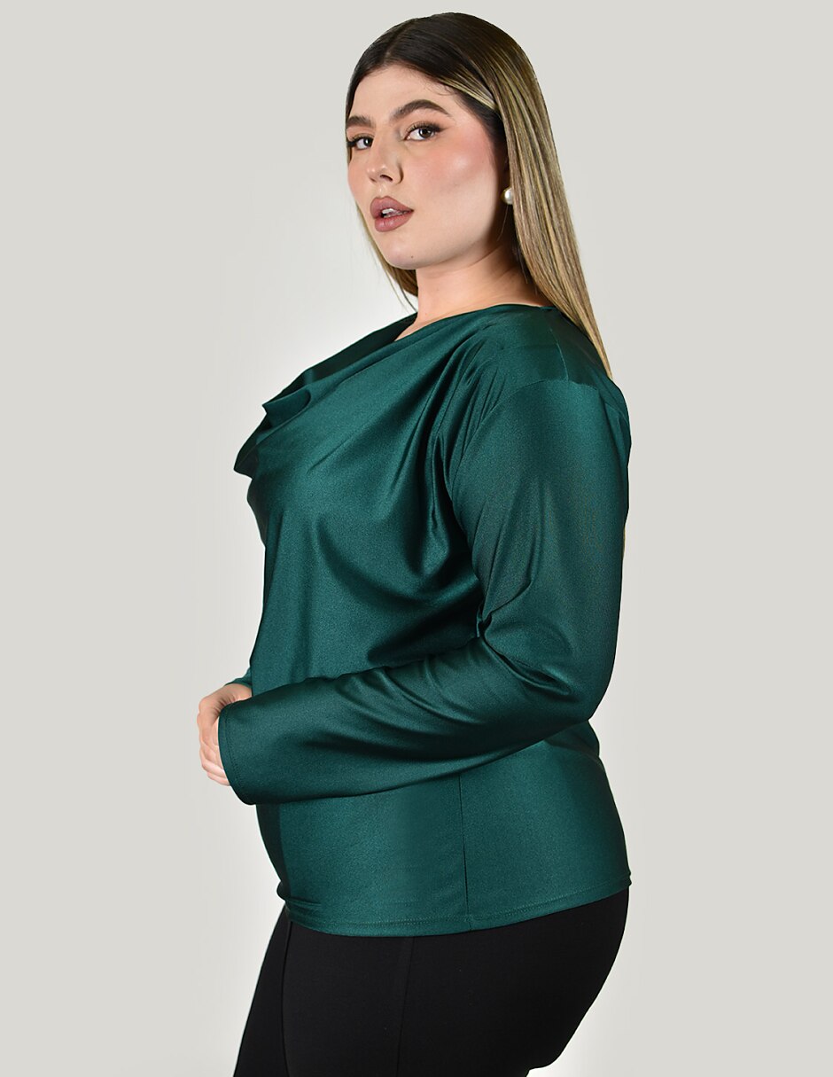Blusa manga larga para mujer 2