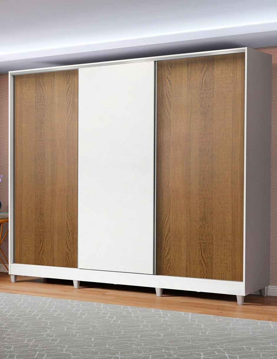 Ropero armable 10631bcp de mdf 10