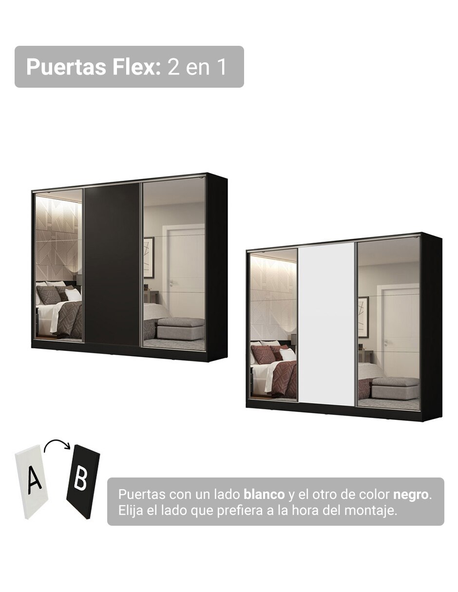 Ropero armable xc10632e de mdf 11