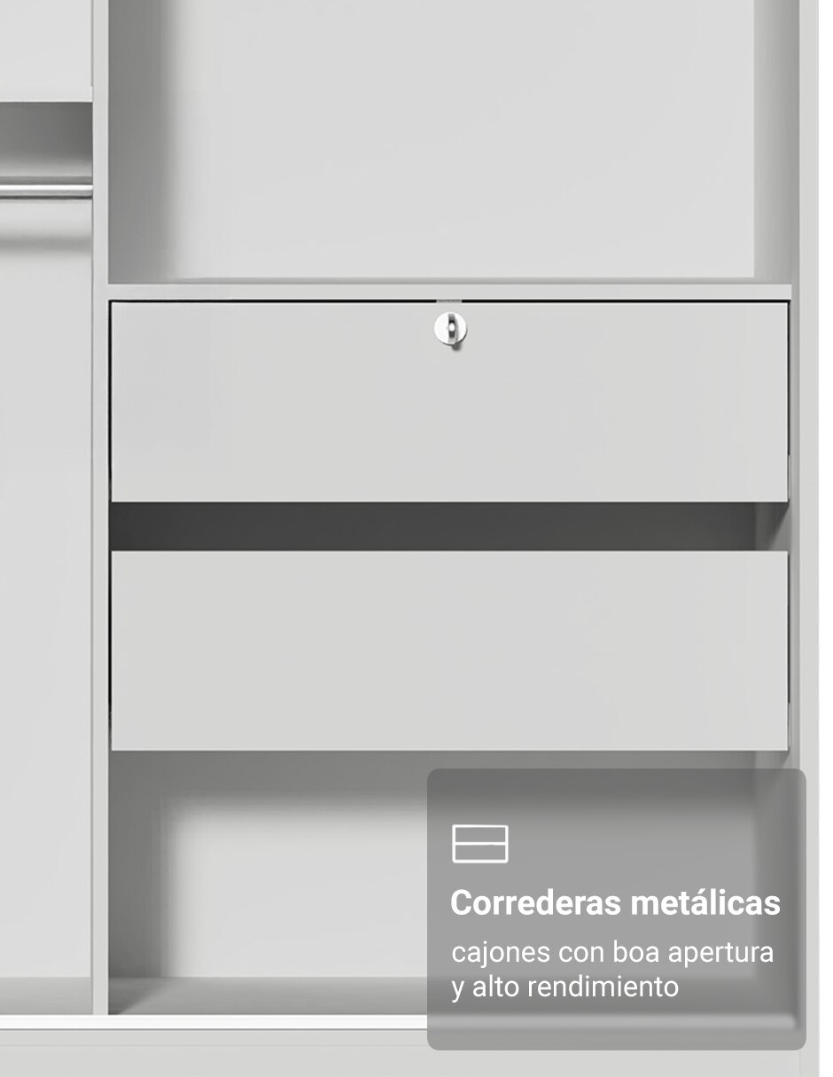 Ropero armable xm1044a de mdp 9