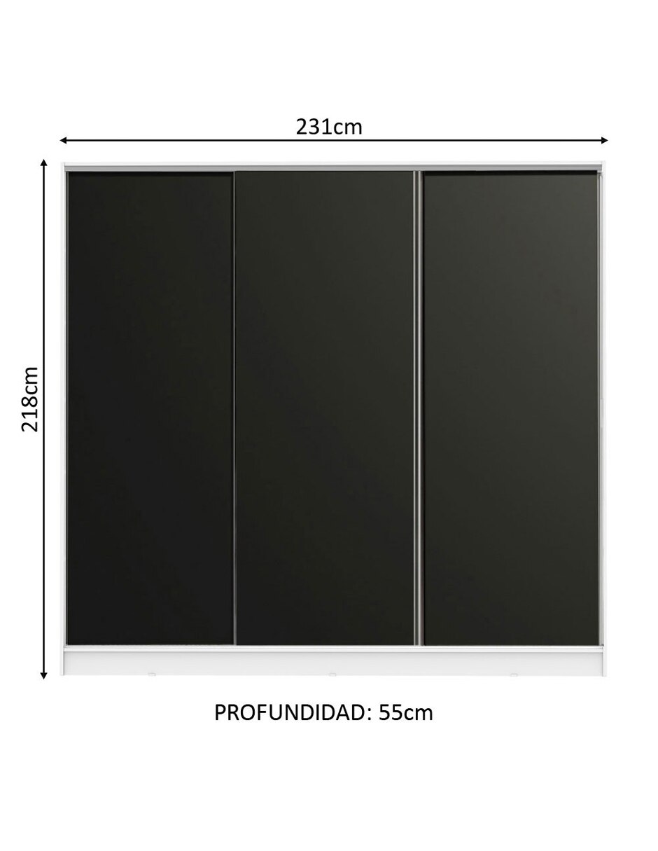 Ropero armable 1063 de mdf 13