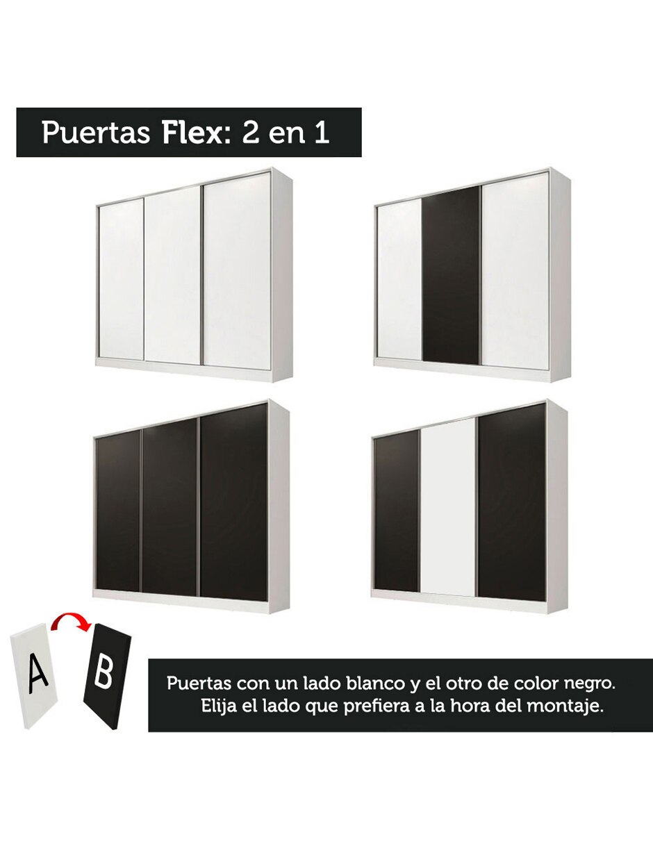Ropero armable 1063 de mdf 9
