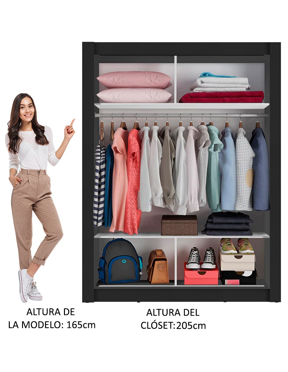 Ropero armable xm10941e de mdp 12