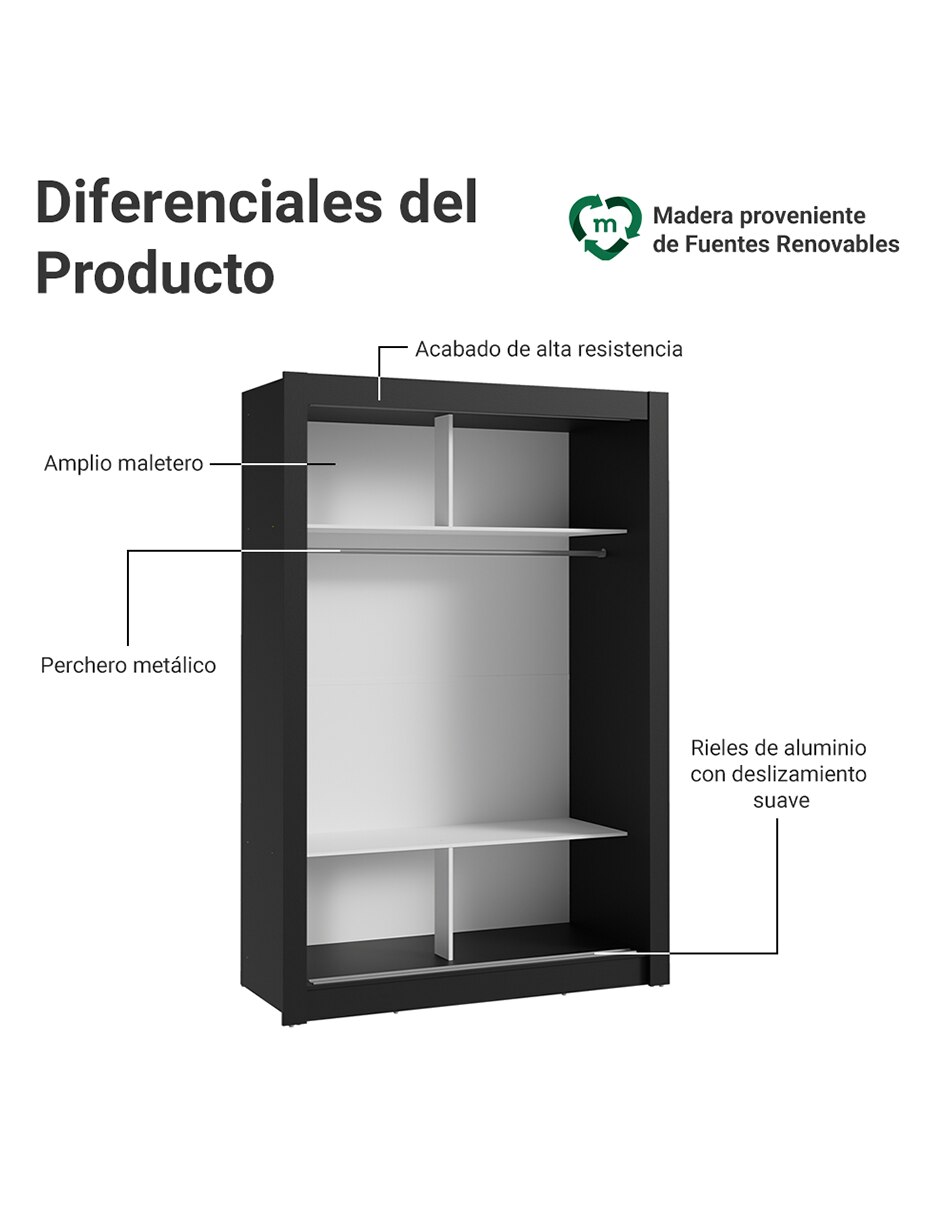 Ropero armable xm10941e de mdp 4