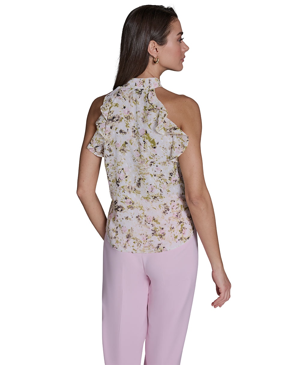 Blusa sin manga para mujer 5