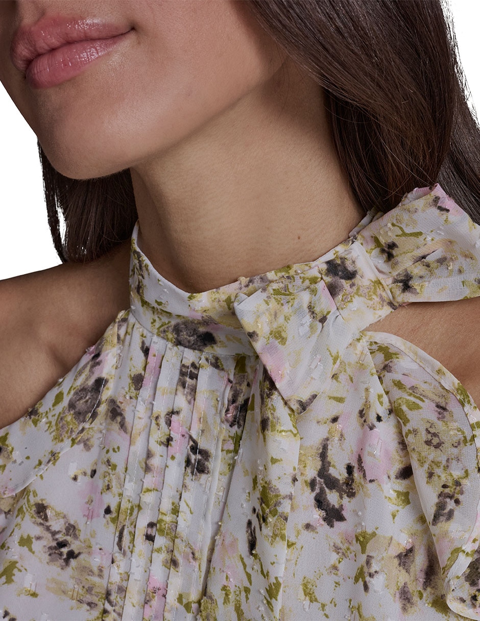 Blusa sin manga para mujer