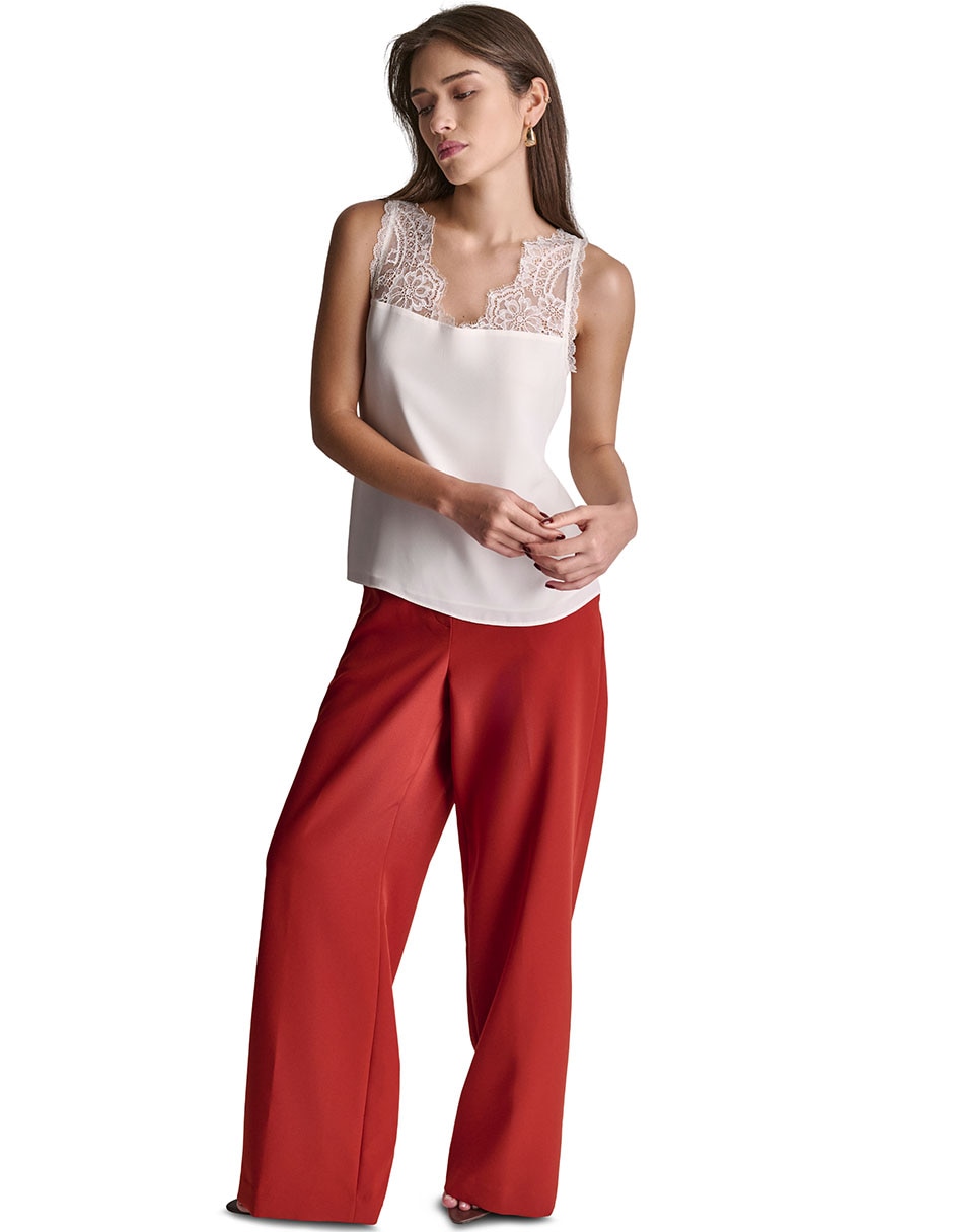 Blusa sin manga para mujer