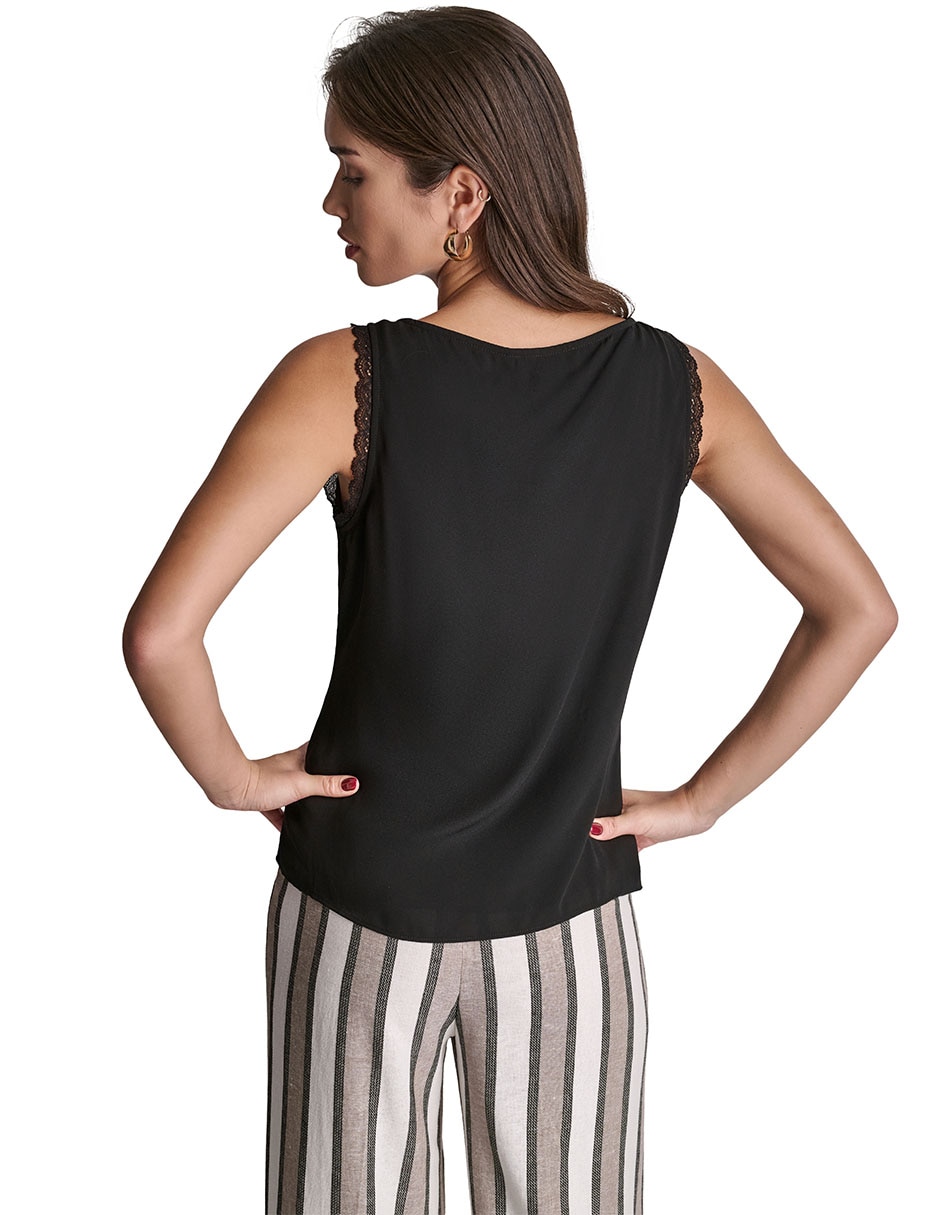 Blusa sin manga para mujer 5