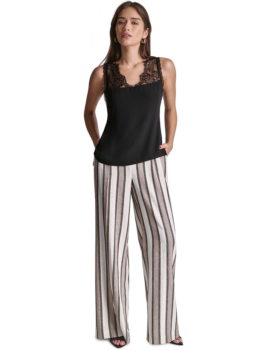 Blusa sin manga para mujer
