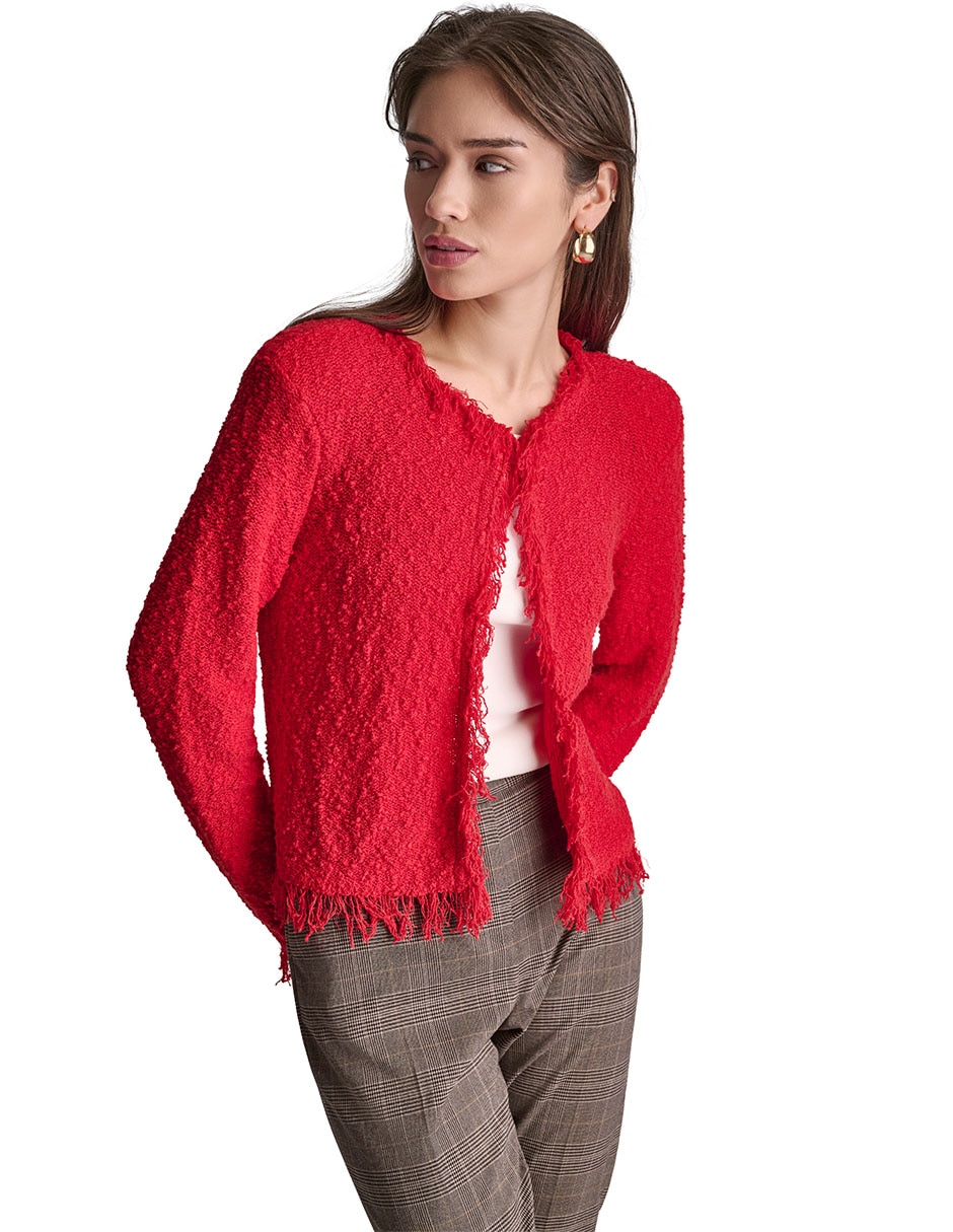 Suéter cuello con amarre para mujer