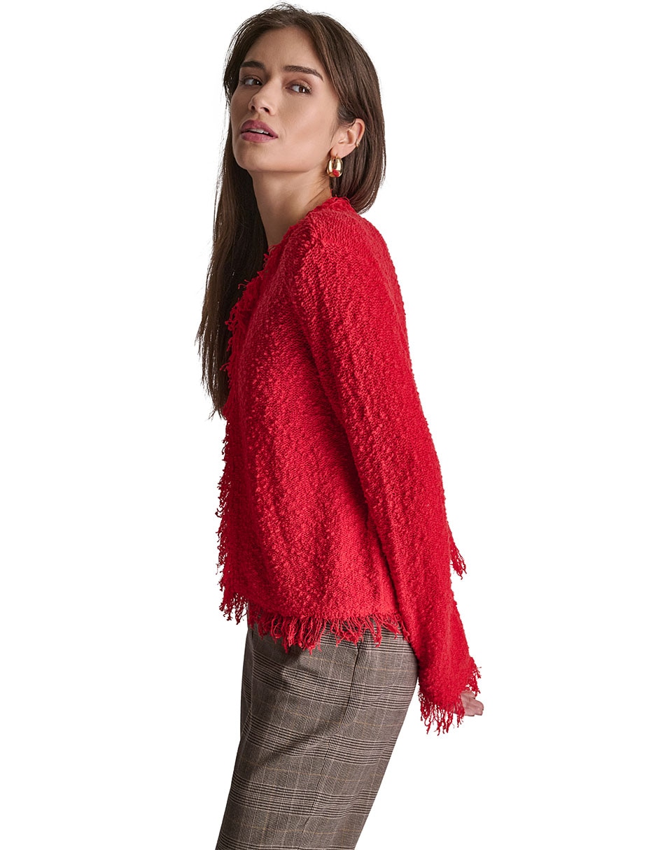 Suéter cuello con amarre para mujer