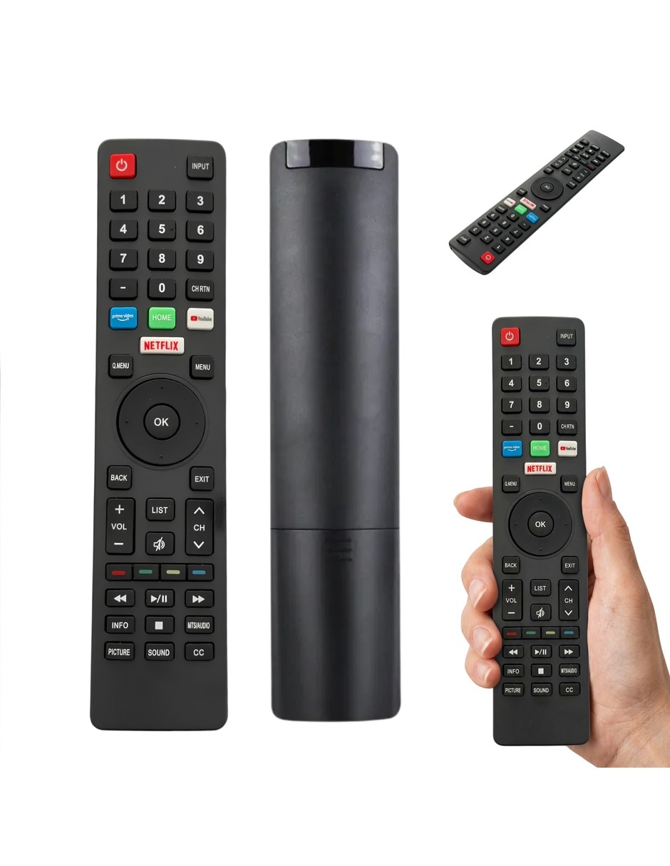 Control remoto para Smart TV VLEDTV3216S Harmontec HT43 Smart 2