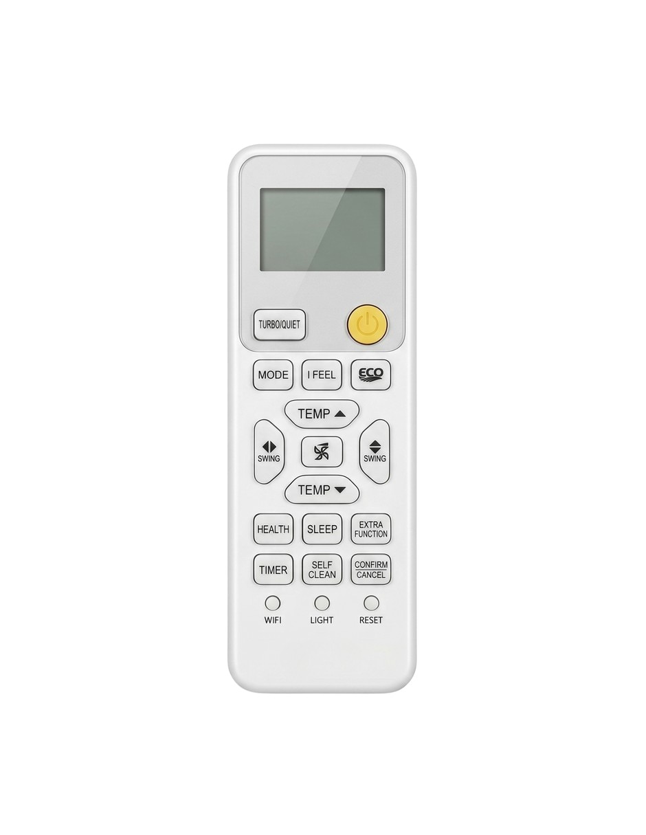 Control remoto mini split para aire acondicionado Haier AS35RBAHRA-RE YR-HE2