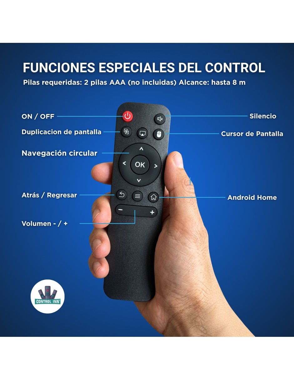 Control remoto para mini proyector portatil Gaimoo Hy300 3