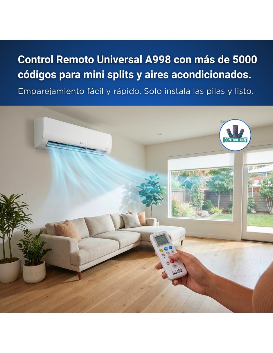 Control remoto universal para aire acondicionado 2