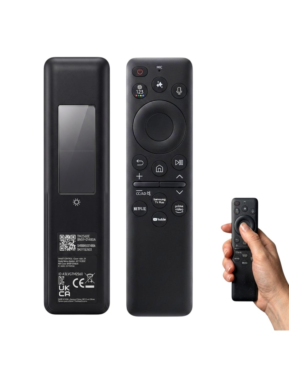 Control remoto para Smart TV TM2560E BU8000 Solar Boton AI Control remoto para Smart TV TM2560E BU8000 Solar Boton AI