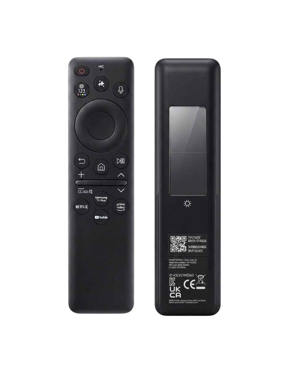 Control remoto para Smart TV TM2560E BU8000 Solar Boton AI 2