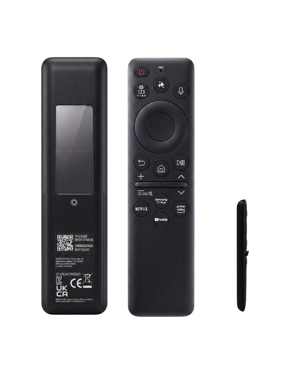Control remoto para Smart TV TM2560E BU8000 Solar Boton AI 3